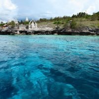 Blue clear waters at Menjangan